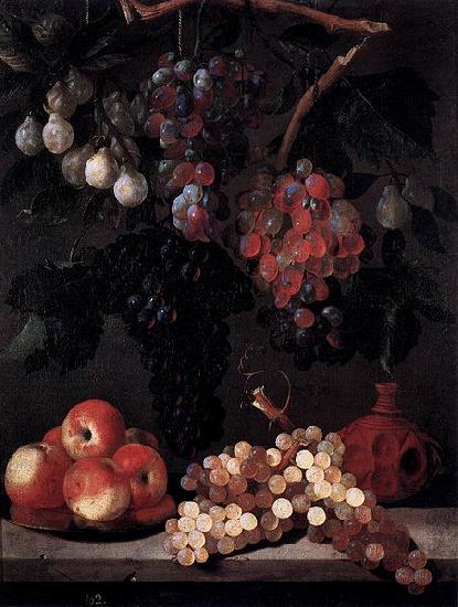 Juan Bautista de Espinosa manzanas y ciruelas Sweden oil painting art